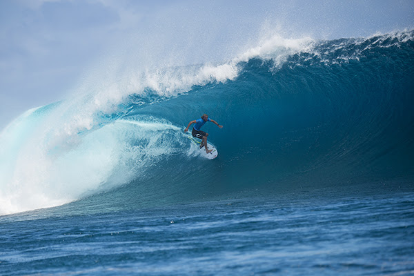 Owen Wright (AUS) makes history as he claims victory today at the Fiji Pro. Image: WSL / Kirstin Owen Wright (AUS) makes history as he claims victory today at the Fiji Pro. Image: WSL / Kirstin