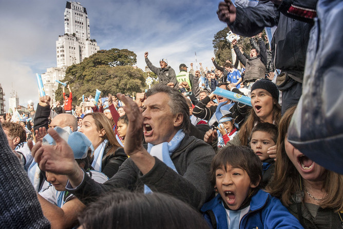 No need for doom and gloom. Mauricio Macri No need for doom and gloom. Mauricio Macri