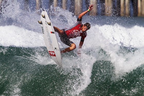 Santiago Muniz (BRA), 21, brother of defending champion Alejo Muniz, earned a spot in the Vans US Open main event.  Image: ASP/MORRIS