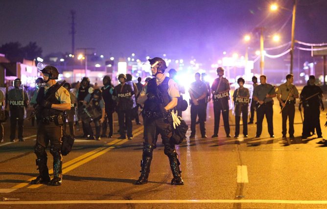 Excessive use of force? EPA/David Carson Excessive use of force? EPA/David Carson