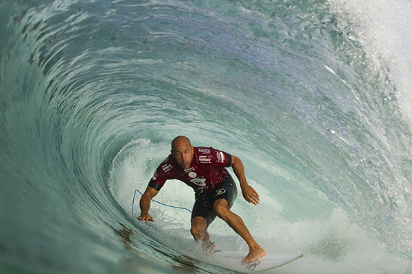 11-time World Champion Kelly Slater scores big at the Oi Rio Pro. Image: WSL / Smorigo
