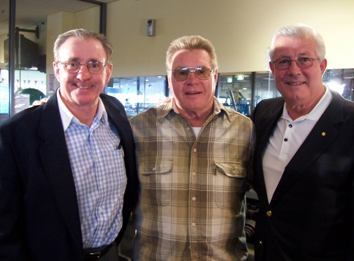 RON MILLER GEORGE BARNES AND MIKE CLEARY RON MILLER GEORGE BARNES AND MIKE CLEARY
