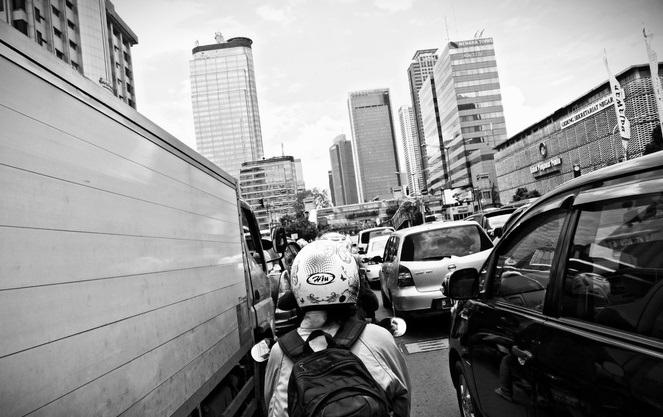 Indonesia needs a leader that can unclog bottlenecks in its economy. Jerry Adiguna/Flickr, CC BY-NC-SA Indonesia needs a leader that can unclog bottlenecks in its economy. Jerry Adiguna/Flickr, CC BY-NC-SA