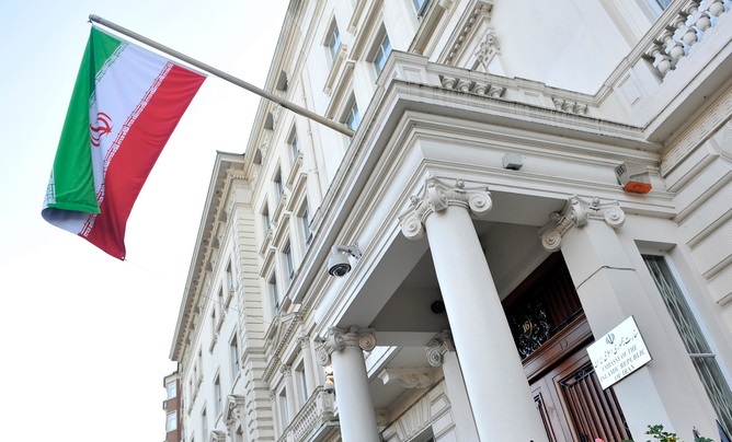 Talking terms: Iran is expected to re-open its embassy in London. EPA/Andy Rain Talking terms: Iran is expected to re-open its embassy in London. EPA/Andy Rain